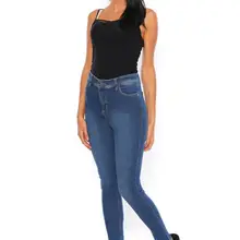 Джинсы с высокой талией