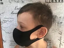 Mascarilla facial de algodón lavable, 1/2/4/8/16 Uds., a la moda, antipolvo, negra/gris/rosa