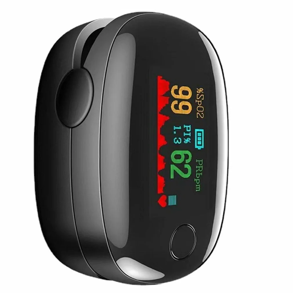 Цифровой Пульсоксиметр SPO2 PR медицинский измеритель пульса и уровня кислорода в