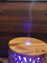 NMT 076 200ML Air Humidifier Essential Oil Aroma Diffuser Cold Mist Sprayer 7 Color LED