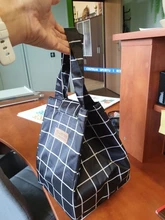 Brivilas-bolsa térmica para el desayuno para mujer, bolsa de almuerzo a la moda, ctue cat, multicolor, para picnic y viajes