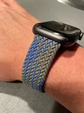 Correa de tela de nailon trenzada para Apple Watch, pulsera elástica de 44mm, 40mm, 38mm y 42mm para iWatch Series 6 SE 5 4 3, 2020