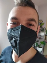 Azul gris negro de cara protectora boca máscaras ffp3 Válvula de respirador de filtro máscara facial ffp 3 lavable reutilizable ffpp3 fpp3 ffp3mask
