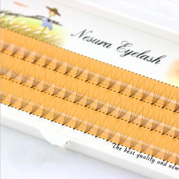 

Natural long 5D C Curl Black Individual Wave Mink Eyelashes Extension False Eye Lashes Professional Eyelash Extensions
