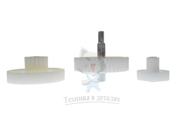 

Set of gears Panasonic, d = 80mm, d = 32mm, H = 36mm, d1 = 79mm, d1 = 20mm, h1 = 73mm, D2 = 45mm, d2 = 17,5mm, H2 = 33,5mm