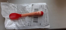 Cuchara con sensor de temperatura para alimentación de niños, vajilla de silicona sensible al calor, 3 colores