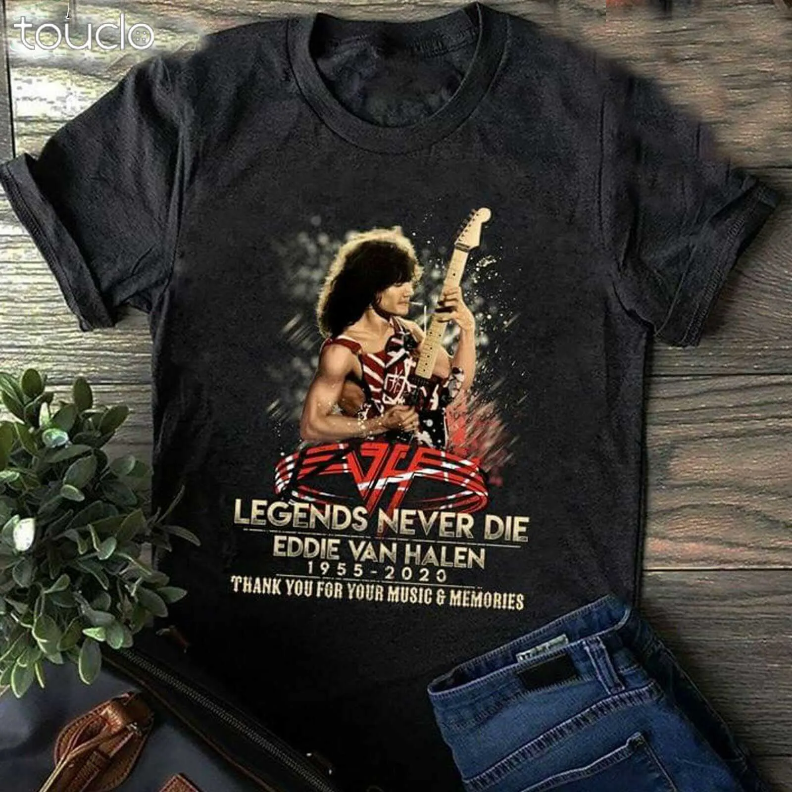 Eddie Van Halen Guitar Rip Legends 
