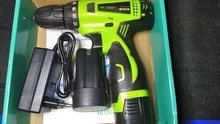 Cordless Drill Power-Tools Electric-Screwdriver Lithium-Battery YIKODA Rechargeable Household
