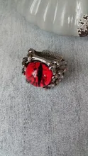 Anillo con diseño de ojo malvado para hombre y mujer, joyería masculina en 4 colores, estilo Punk, con personalidad, accesorios para Club nocturno