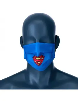 

SUPERMAN DC COMICS reusable official mask