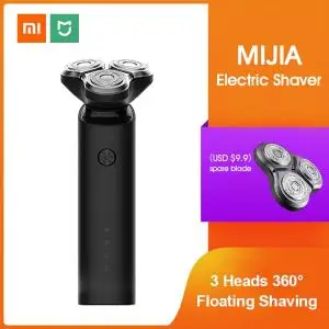 

Электробритва Xiaomi Mijia, машинка для бритья бороды для мужчин, сухая и влажная борода, триммер, перезаряжаемый, моющаяся 3d-г