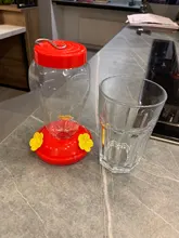 Bottle Pet-Bird-Supplies Hanging-Hummingbird-Feeder Water-Feeder Plastics Garden Outdoor