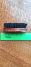 8,5 cm cerdas de jabalí Natural brocha de afeitar para Barba para los hombres bambú masaje que funciona maravillas a peine de barba y bigote