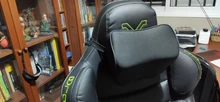 Reposacabezas para coche, soporte para el cuello y la cabeza, almohada de algodón con memoria para descanso en el asiento del automóvil, cojín protector para el auto
