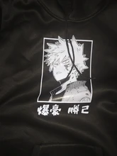 Sudadera con capucha de My Hero Academia Katsuki Bakugo para hombre y mujer, ropa Unisex, Moleton
