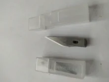 Kit de escalpelo de Metal n. ° 11, utensilios con cuchillas antideslizantes, cuchillo de Grabado de acero, herramientas manuales de reparación DIY para teléfono móvil