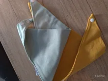 Babero de algodón suave para bebé, Baberos de bebé, bufanda triangular linda, cómoda, Baberos toalla para la Saliva Unisex para recién nacido