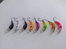 Mini Minnow Hook Floating Wobblers Trout Fishing-Lure Bass-Tackle Hard-Bait Pike Artificial