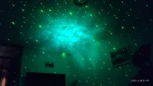 Led-Projector-Lamp Nebula Rotating-Night-Light Bedroom Starry Sky Aurora-Star Galaxy