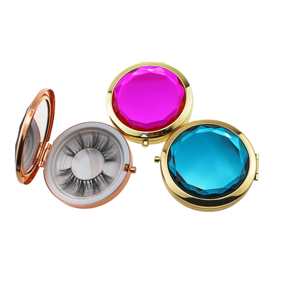 Wholesale Custom Strip Lashes Boxes Free Design Makeup Beauty Cosmetic Cases 8-25mm 3d Mink Lashes Private Label Packaging Box