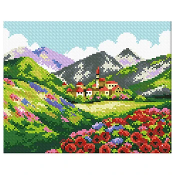 

Аж-332 Diamond painting "Diamond painting" "Beauty Mountain", 30*24 cm