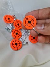 Pegatinas autoadhesivas para tiro de papel de 360 /900 Uds., parches redondos para cobertura, para entrenamiento, caza, Pratice