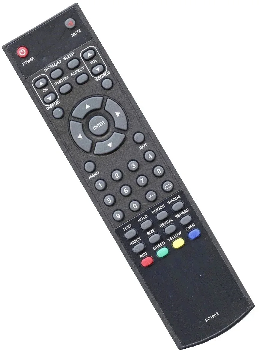 Пульт для телевизора ДУ BBK RC 1902 (N2001508) Fusion (LT2428) LCD TV LT1526S LT1902S LT1928S LT1930SL LT2202S LT2230HDL