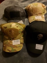 Hat Cap Multicam Mesh Snapback Basketball Airsoft Army Military Hunting Fishing Outdoor