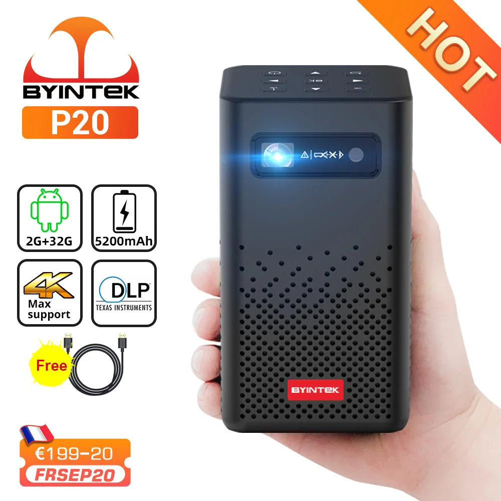 Портативный Мини Проектор Byintek P20 Купить