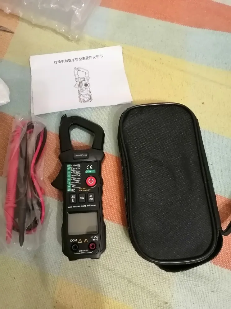 Отзыв о товаре ANENG ST210 токовые клещи ac/dc мультиметр профисионал цифровой тестер токовые клещи зажим-Измеритель постоянного/переменного тока 6000 А тик ток то... от пользователя Д***в