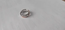 Huitan-anillo cruzado en forma de X de dos tonos para mujer, joyería de moda de boda, sortijas grandes y modernas de piedra CZ deslumbrantes
