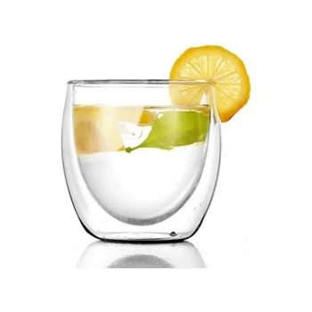 

Double Wall Glass Double Tamper (Double Glass) Cup 80 ml Bd-80
