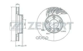

TORM disc. Before. Porsche Cayne 06-vw Touareg I II 02-zekkert art. bs-5285