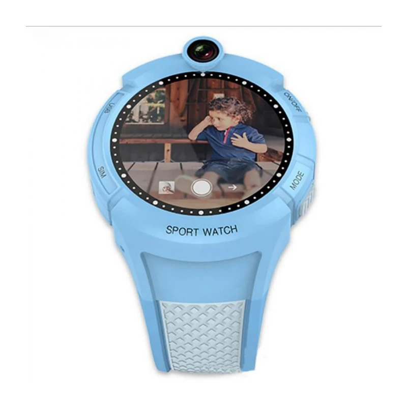 Умные детские часы с камерой и фонариком Smart GPS Watch Q360 GW600 (Голубой)|Смарт-часы| |