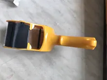 Dispensador de cinta de sellado, capacidad de 6cm de ancho, soporte de cinta de sellado para oficina, cortador, máquina de embalaje Manual, herramientas