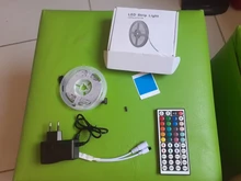 5M-30M tira de LED de 5050 de 2835 IP20 RGB banda LED Luz de cinta a rayas DC 12V diodo RGB cinta IR adaptador de controlador