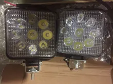 Okeen-Foco LED de trabajo antiniebla, faro de 48W para exterior, 30 grados, cuadrada, para coche, todoterreno, barco, SUV o camión, 2 uds.