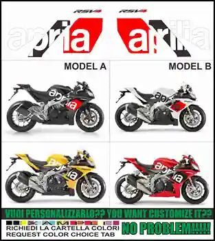 

RSV4 SIGN REPLICA STICKERS ADESIVI DECAL SET KIT