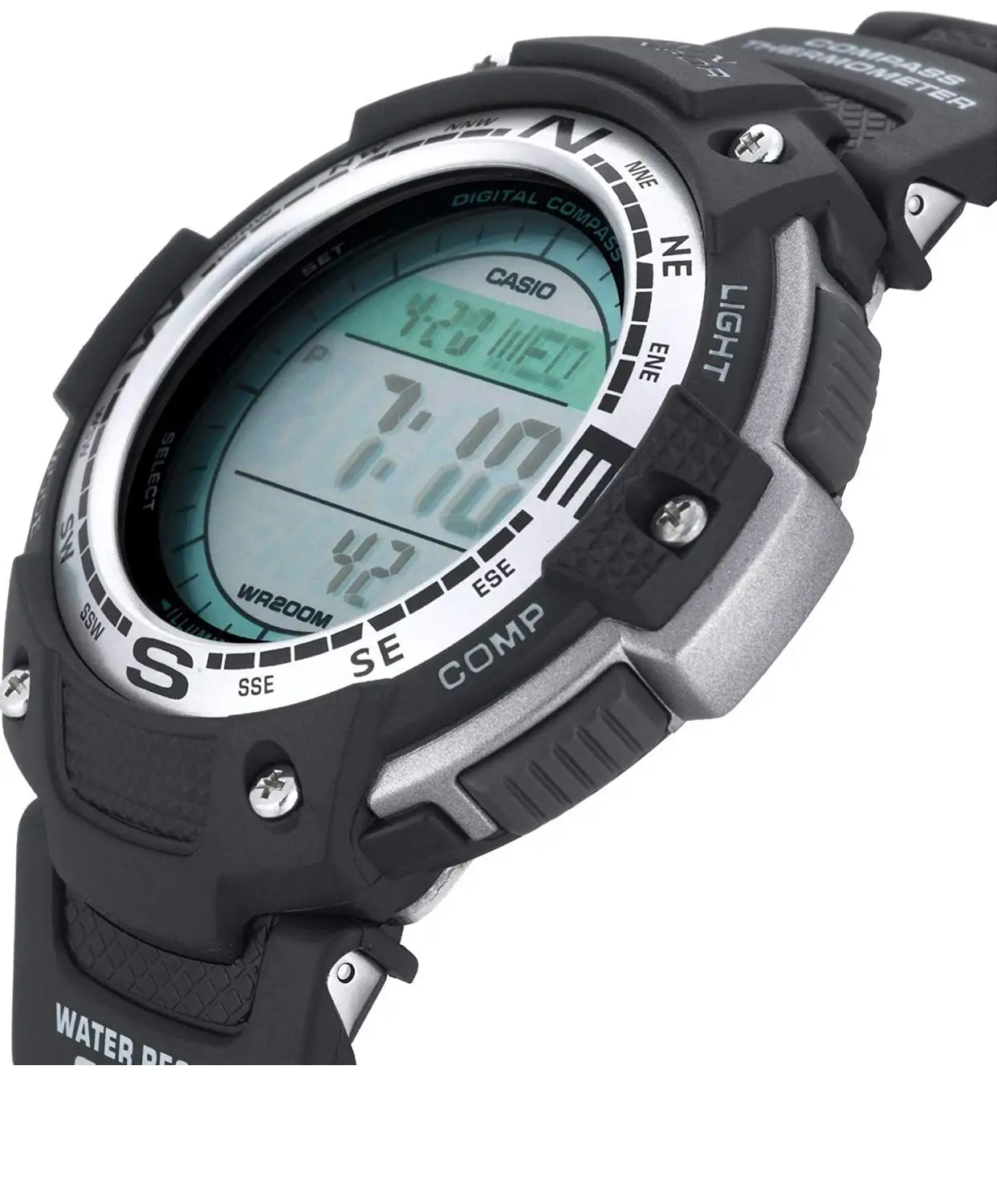 Casio SGW 100 Outgear мужские наручные часы % Оригинал цифровые кварцевые 200 метров