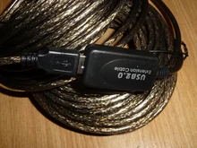 Extension-Cable Cable-Cord Laptop Active Male-To-Female Usb-Adapter Usb-2.0 for PC Repeater