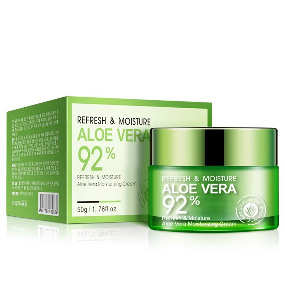 Увлажняющий и освежающий крем-гель для лица BIOAQUA Aloe Vera 92% (50g) | Красота здоровье