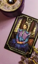 Creativo De Fin De Siecle Kipper cartas del Tarot 39 unids/set inglés completo adivinación tarjeta De juego con PDF guía fiesta juego Juguetes