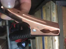 2Pcs Red+Black Car Alligator Clips Battery Clamps Crocodile Clip 100A Aligator Clips