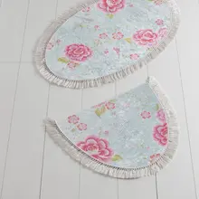 Коврики для ванной, Нескользящие, противоскользящие, ларовальный, 2'Li набор, 60X100 Cm-50 X 60 см