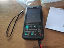 ANENG-multímetro Digital 618C, barra analógica de CC táctil inteligente, valores eficaces verdaderos, probador automático, condensador Transistor profesional, medidor de NCV