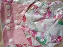 [Simfamily] 6 uds pañal + 6 uds insertar pañal de tela lavable cubierta de pañal ajustable reutilizable de tela pañales disponibles cubierta de pañal