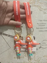 Llaveros de cocodrilo a la moda, llavero con zorro Original, muñeco de erizo de dibujos animados, colgante de anillos de llave, novedad de 2021