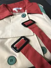 Patchwork Coat Windbreaker Light-Weight Women Long-Section New Casual Lady's