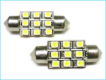

Lamp Led torpedo T11 C5W 39mm 9 Smd cool white 12V license plate lights