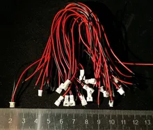 Connector JST Jst-Wire-Cable 15cm-Wires Male 2-Pin Micro 20/10/5-/..